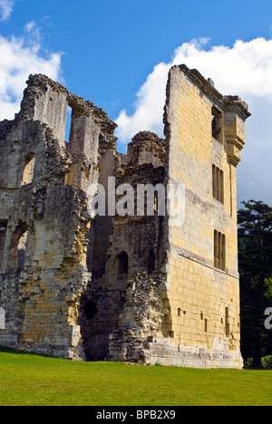 Vecchio Wardour Castello, vicino a Salisbury, Wiltshire, Inghilterra Foto Stock