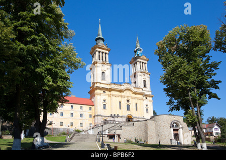 Maria Radna monastero francescano in estate, in Romania. Foto Stock