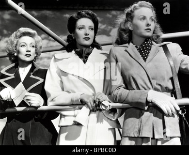 ANN SOTHERN, LINDA DARNELL, JEANNE CRAIN, UNA LETTERA A TRE MOGLI, 1949 Foto Stock