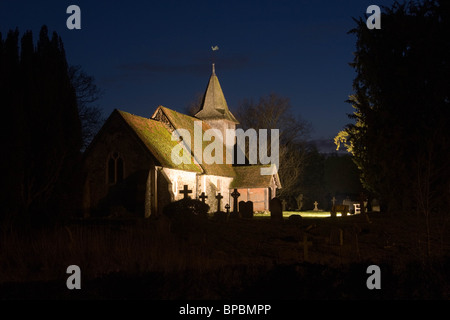 St Nicholas' Chiesa, Pyrford, Surrey Foto Stock