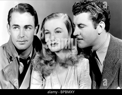 ALAN LADD e Veronica Lake, ROBERT PRESTON, questa pistola per noleggio, 1942 Foto Stock