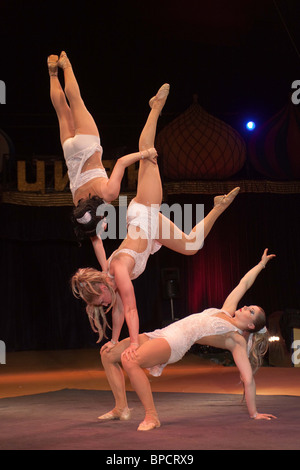 Photocall per il Moscow State Circus Foto Stock