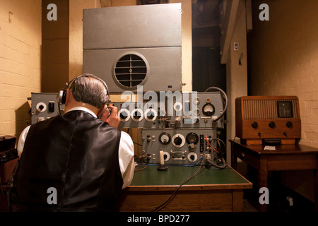 Churchill War Rooms (formalmente, Cabinet War Rooms) - Whitehall - Londra Foto Stock