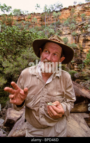 Naturalista in arenaria dolina, Territorio del Nord, l'Australia Foto Stock