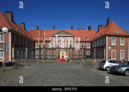 Bischoefliches Generalvikariat des Bistums Muenster in Muenster, Westfalen, Renania settentrionale-Vestfalia Foto Stock