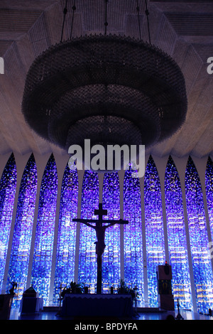 Santuario Don Bosco la Chiesa, Brasilia, Brasile. Foto Stock