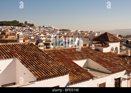 Il villaggio di Antequera in Spagna Foto Stock