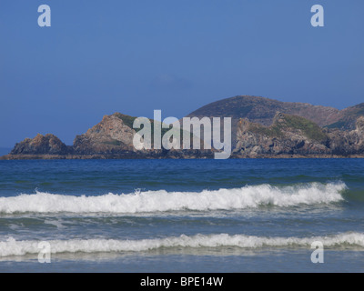 Newgale sands beach, Pembrokeshire Coast, Dyfed Regno Unito Galles Foto Stock