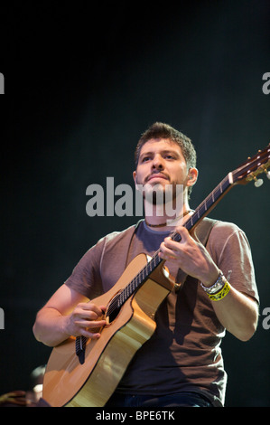 Rodreguez y Gabriella, West Holts Stadio, Glastonbury 2010 Foto Stock