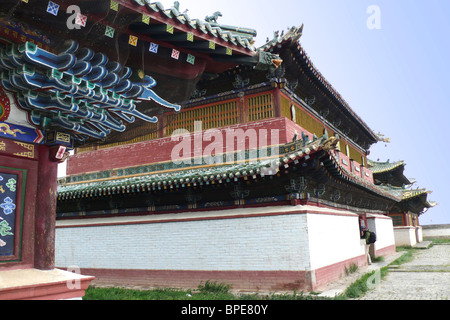 Erdene Zuu monastero, Karakhorin, Mongolia Foto Stock