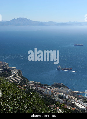 Stretto di Gibilterra Strasse von Gibilterra Foto Stock
