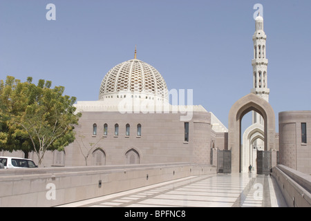 Sultan Qaboos Grande Moschea, Oman Foto Stock