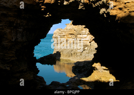 La Grotta Parco Nazionale di Port Campbell Great Ocean Road Victoria Australia Foto Stock