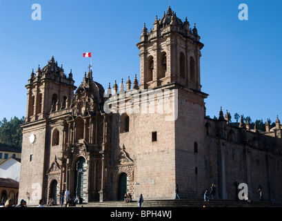 Il Perù.Cusco. Cattedrale di Cusco (XVI secolo). Foto Stock