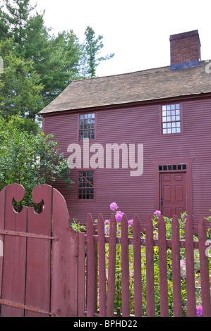 Noah Webster house e museo, West Hartford, Connecticut, Stati Uniti d'America Foto Stock