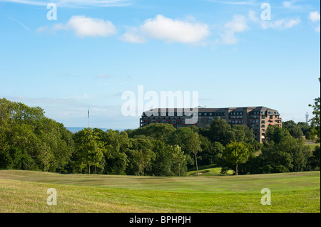 Celtic Manor Resort Hotel e campi da golf, Newport. Luogo di ritrovo per il 2010 Ryder Cup Foto Stock