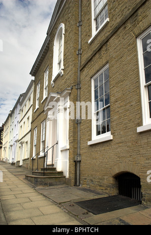 Periodo di architettura - Broad Street, Ludlow Shropshire. Foto Stock