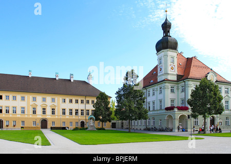 Museo del pellegrinaggio, nuovo tesoro e municipio di Altoetting, Baviera, Germania Foto Stock