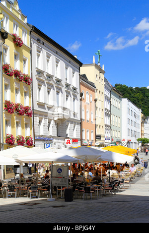 Passau, Bassa Baviera, Germania Foto Stock