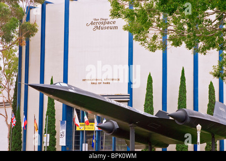 Il San Diego Aerospace Museum di Balboa Park, San Diego, California Foto Stock