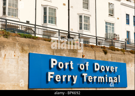 Porto di Dover Regno Unito. Il governo del Regno Unito sta valutando la possibilità di privatizzare il principale porto di mare per Inghilterra dopo 400 anni di proprietà pubblica Foto Stock