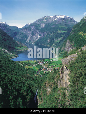 Il Geirangerfjord, Norvegia Foto Stock