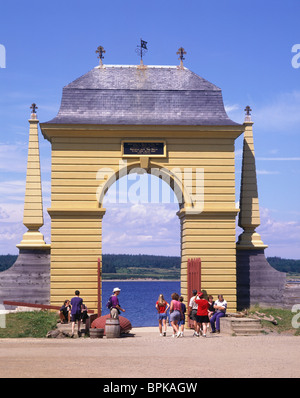 Fortezza di Louisbourg, Nova Scotia, Canada Foto Stock