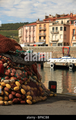 Il francese porto di pesca. Foto Stock