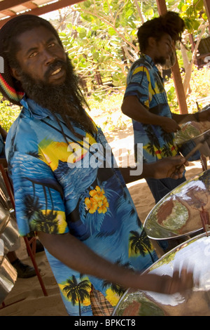 Nastro di acciaio, Mayreau, dei Caraibi Foto Stock