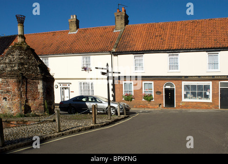 Piccolo centro di Walsingham Foto Stock