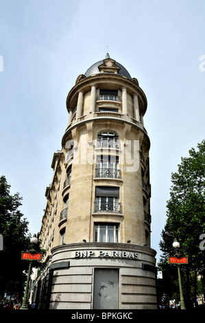 BNP PARIBAS bank, Parigi, Francia Foto Stock
