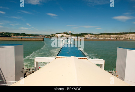 Porto di Dover Regno Unito. Il governo del Regno Unito sta valutando la possibilità di privatizzare il principale porto di mare per Inghilterra dopo 400 anni di proprietà pubblica Foto Stock