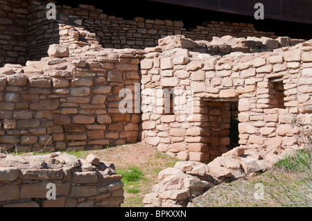 Lowry Rovine Pueblo, canyon degli antichi Monumento Nazionale a nord-ovest di Cortez, Colorado. Foto Stock