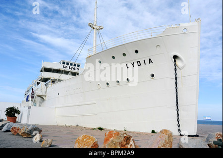 Le Lydia,Partouche casino,sulla spiaggia, Avenue du Paquebot des Sables, Port-Barcarès,Pyrenees-Oriental,Francia Foto Stock