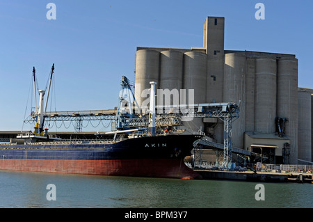 Camicia in Port la Nouvelle Harbour, Aude, Francia, Europa Foto Stock