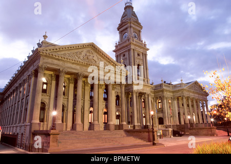 Fitzroy Town Hall, Napier Street, Fitzroy, Melbourne, Australia Foto Stock