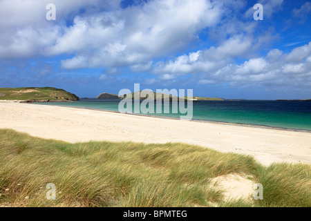 Spiaggia Reef, isola di Lewis, Ebridi Esterne, Scozia Foto Stock