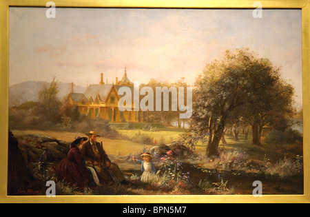 Fiori d'estate 1859, da Girolamo B. Thompson Foto Stock