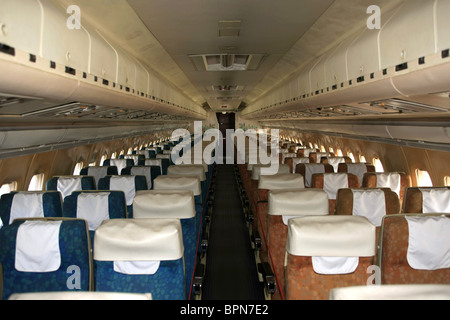 Abitacolo di un vickers vc10 aereo jet Foto Stock