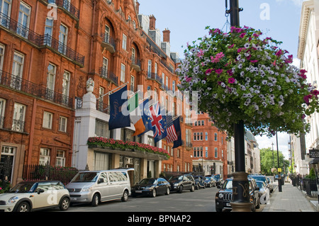 Il Claridge, Brook Street, Mayfair, London W1, Regno Unito Foto Stock