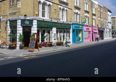 Stoke Newington Church Street, Londra Foto Stock