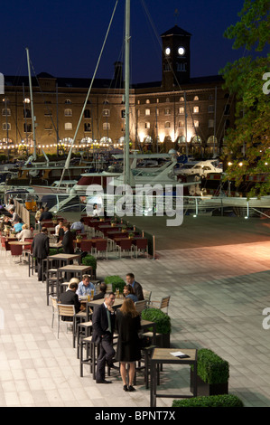 St Katharine Docks - City of London Foto Stock