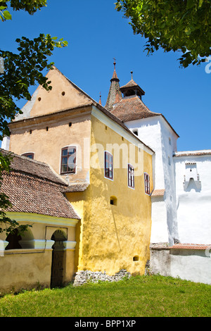 Harman chiesa fortificata nella contea di Brasov, Romania. Foto Stock