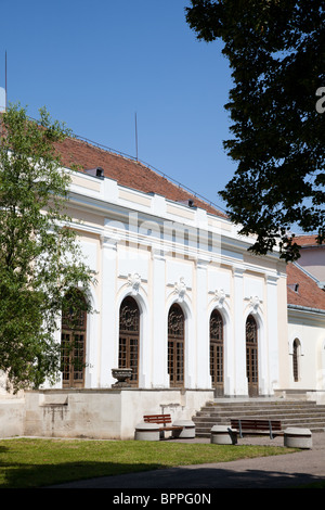 Il Museo dell'Unione, vista posteriore, in Alba Iulia city, Romania. Foto Stock