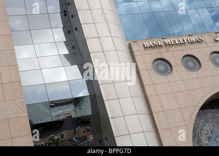 Bank Melli Iran edificio in Dubai EMIRATI ARABI UNITI Foto Stock