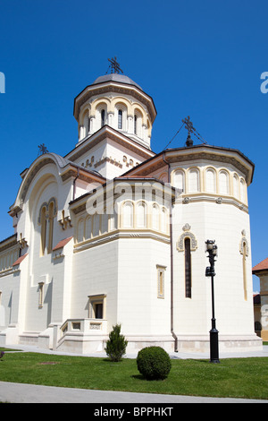 La Cattedrale Ortodossa in Alba Iulia, Romania. Foto Stock