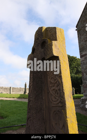 Aberlemno kirkyard lastra trasversale angus scozia settembre 2010 Foto Stock