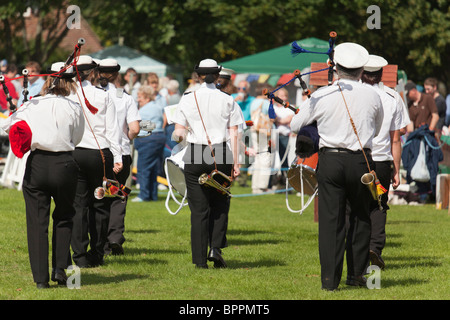 Mare Cadetti Marching Band a country fair Foto Stock