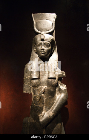 L'Italia, Torino, le staue sala del Museo Egizio Foto Stock