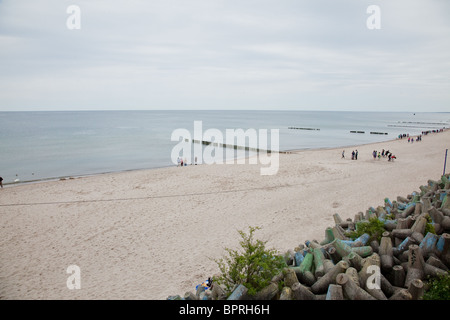 Mielno è un villaggio nella contea di Koszalin, West Pomerania voivodato, nel nord-ovest della Polonia. Foto Stock